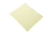 Ikatex - Lavette Jaune 38x30 cm - Lot de 500 - Polyester - Idéal Nettoyage Professionnel