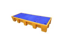 Bac de rétention 4 fûts alignés – 450 litres | CIVBRA-450 