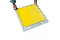 Plaque d'obturation carrée en polyuréthane réutilisable