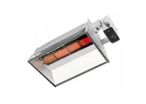 Chauffage radiant suspendu au gaz