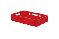 Bac alimentaire à viande EURO E1 avec parois et fond pleins 25 litres | FK-E1-4612 