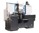 Scie à ruban automatique CNC à double colonne pour métaux capacité 400 mm 3 kW 400V variateur 20-100 m/min Metallkraft HMBS400CNC