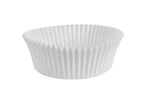 Caissette plissée ronde papier blanc n°1207 x 1000 Firplast