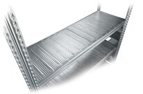 Tablette de rayonnage métallique Galvastar L.900 x P.400 mm charge 130 kg