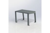 Tabouret urbain en acier - Léognan