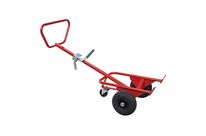 Diable Acier Ergonomique Pour Fûts 350 Kg - Roue Pneumatique