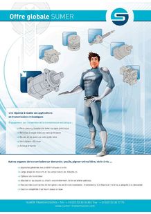 Offre globale en transmission mécanique