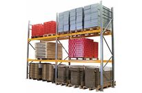 Rayonnage lourd pour palettes - Elément DÉPART longueur 2700 mm hauteur 3000 mm