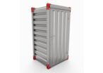 Mini - container de stockage démontable de 1 m x 1,20m | KOVOBEL FRANCE