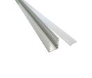 Pack de  5 - Profilé Aluminium pour Bandeau LED - Cache Blanc Opaque - 1 m