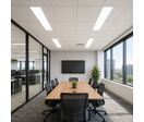 Pack de 8 - Panneau LED Backlit CCT 120x30cm 28W UGR<19 140lm/W Cadre Blanc - 3000K/4000K/6000K