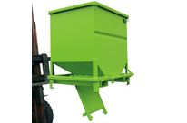 Trémie à fond ouvrant galvanisé