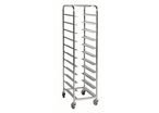 Kongamek - Chariot pour bacs normalisés L460xl590 xH1880mm - 11 plateaux - 150 kg - Gris