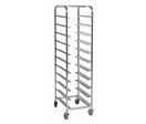 Kongamek - Chariot pour bacs normalisés L460xl590 xH1880mm - 11 plateaux - 150 kg - Gris