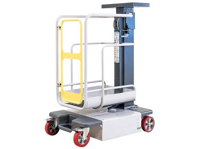 Stockman - Nacelle Électrique Compacte - Hauteur Travail 4950mm - 1 Personne - 180kg Charge Max