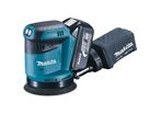 Ponceuse excentrique Makita BBO180rfe  Ø 125 mm 18 V Li-Ion 2 x 3.0ah