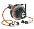 Enrouleur de câble pour véhicules électriques 8 m 3G6 + 1X0,5 32A Type d'entrée 2 / Type de sortie 2 Zeca EV6322