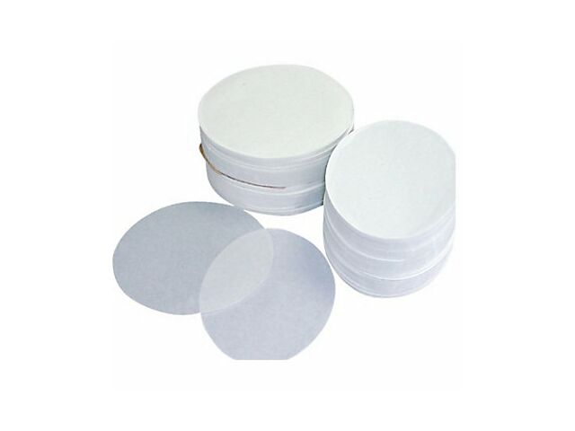 Papier ovale et rond paraffiné 2 faces - Forme OVALE