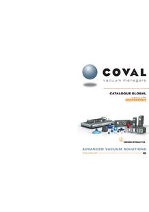 Catalogue Géneral COVAL 2024