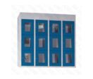 Casier métallique 12 cases | Plexiglas