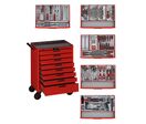 Servante rouge mini master set 8 tiroirs Teng Tools TCMM259N8