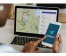 Géolocalisation en direct des trajets des véhicules professionnels | TEKSAT 
