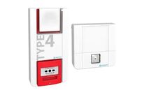 Pack alarme incendie type 4 radio + 1 flash
