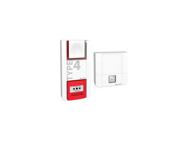 Pack alarme incendie type 4 radio + 1 flash