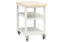 Kind - Servante d&amp;#039;atelier mobile 2 tablettes - 250 kg charge max - Plateau multiplis - 85cm hauteur