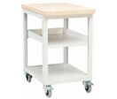 Kind - Servante d'atelier mobile 2 tablettes - 250 kg charge max - Plateau multiplis - 85cm hauteur