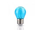 Ampoule LED E27 Filament 2W G45 - Bleu