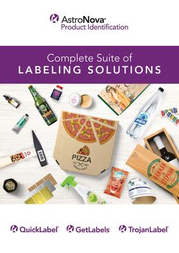 AstroNova Product Identification | Solutions d'impression QuickLabel - TrojanLabel - AstroJet