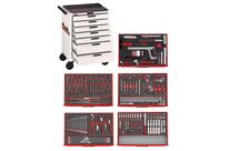 Servante d'outils blanc 7 tiroirs 240 pcs Teng Tools TCEMM240NW
