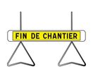 Panneau type k2, "fin de chantier"  : 526401