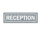 Panneau réception - Fond gris