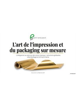 Print and Pack -l'art de l'elegance
