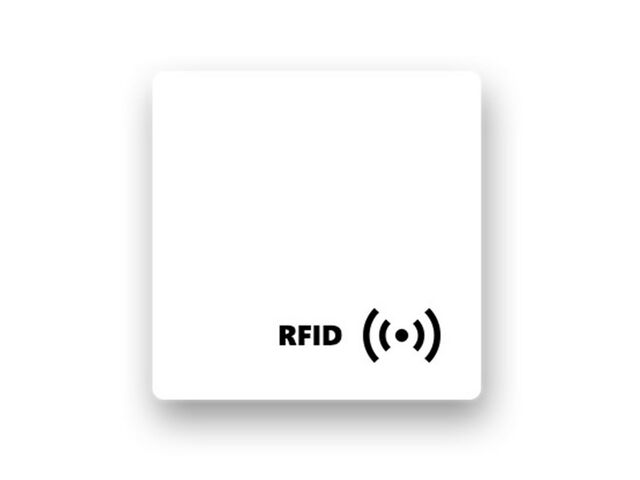 Etiquette RFID HF-NFC 65x35mm personnalisée