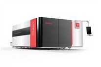 Machine à découper laser fibre tout couvert avec table d’échange pour plaques métalliques | DXTECH