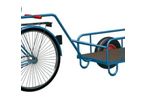 Remorque à vélo sans habillage