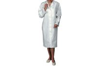 Blouse de travail pour femme, blanche