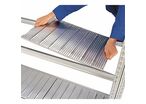 Tablette galvanisée pour rayonnage semi-lourd Galvastar®