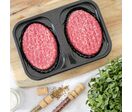 Barquette à steak haché en PET operculable | NEXT Emballage
