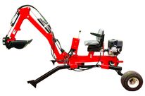 Mini-Pelle tractable avec attelage - Pivotante sur 120° moteur à essence 15 ch MW Tools GMA120