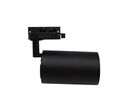 Spot LED sur Rail Monophasé 30W 60° Noir