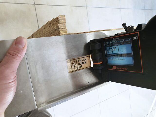 Marquage jet d'encre portatif haute résolution | ROBELMARK 