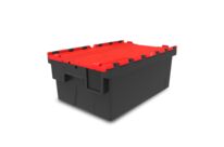 Bac navette 600 x 400 avec couvercle - Pro - bicolore