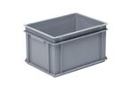 UTZ - Bac norme Europe 20L Gris - Polypropylène - Gerbable & Alimentaire - 40x30x22cm