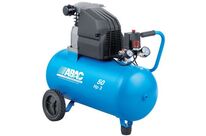 Abac - Compresseur Mobile 3CV 50L - Entraînement Direct - Pression 10 Bar - Idéal Professionnels