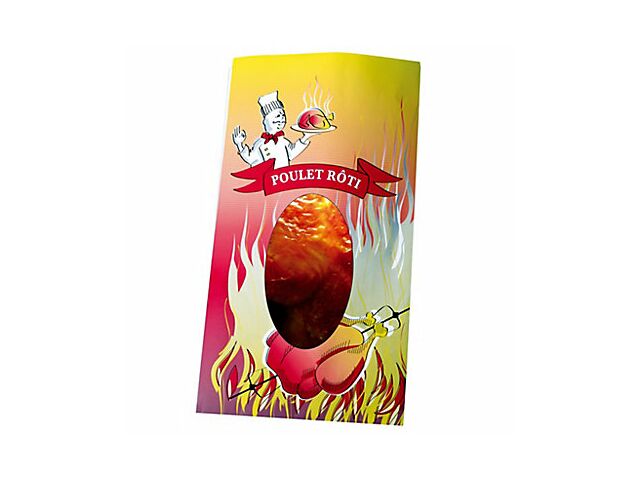 Sac thermoscellable pour poulet rôti
