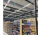 Linéaire LED sur rail monophasé 150cm 35/40/45/50W ajustable noir - Blanc Neutre 4000K - 5500K
